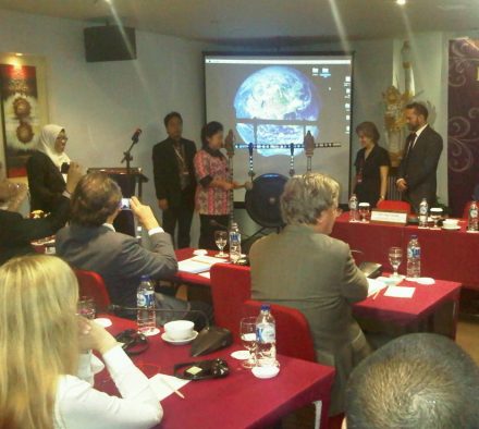 Picture of a session at the Bali conference on juvenile justice, 2013